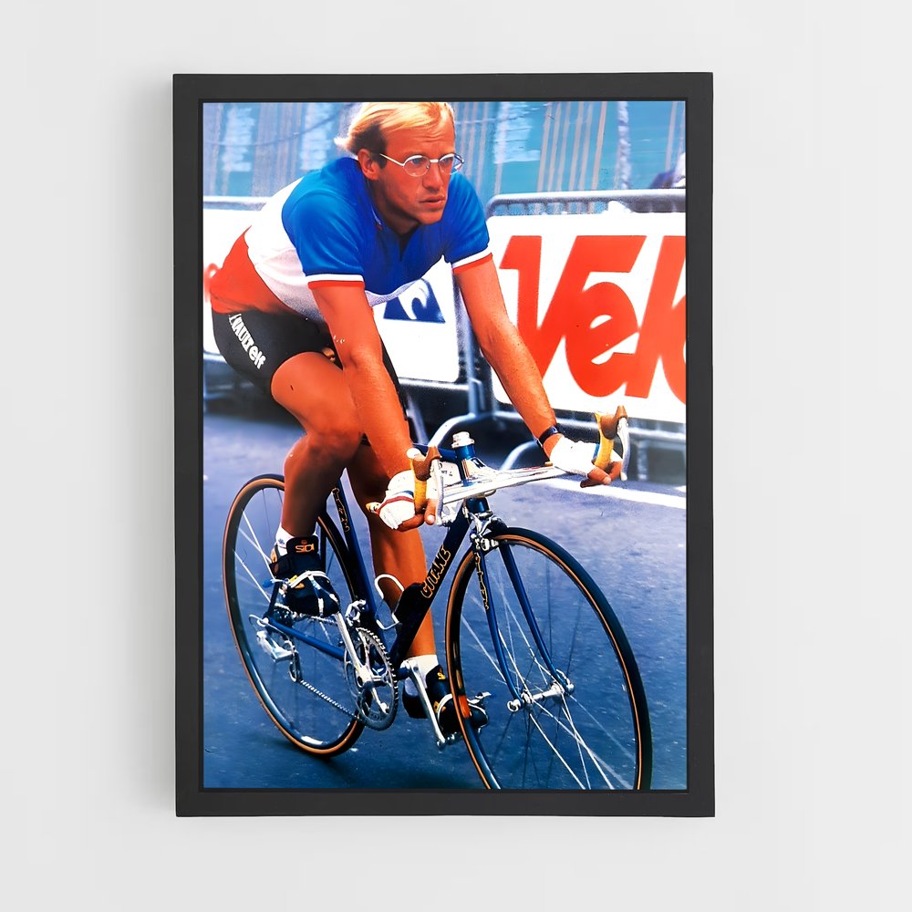 Poster Laurent Fignon – affiche Cyclisme (vue 2)